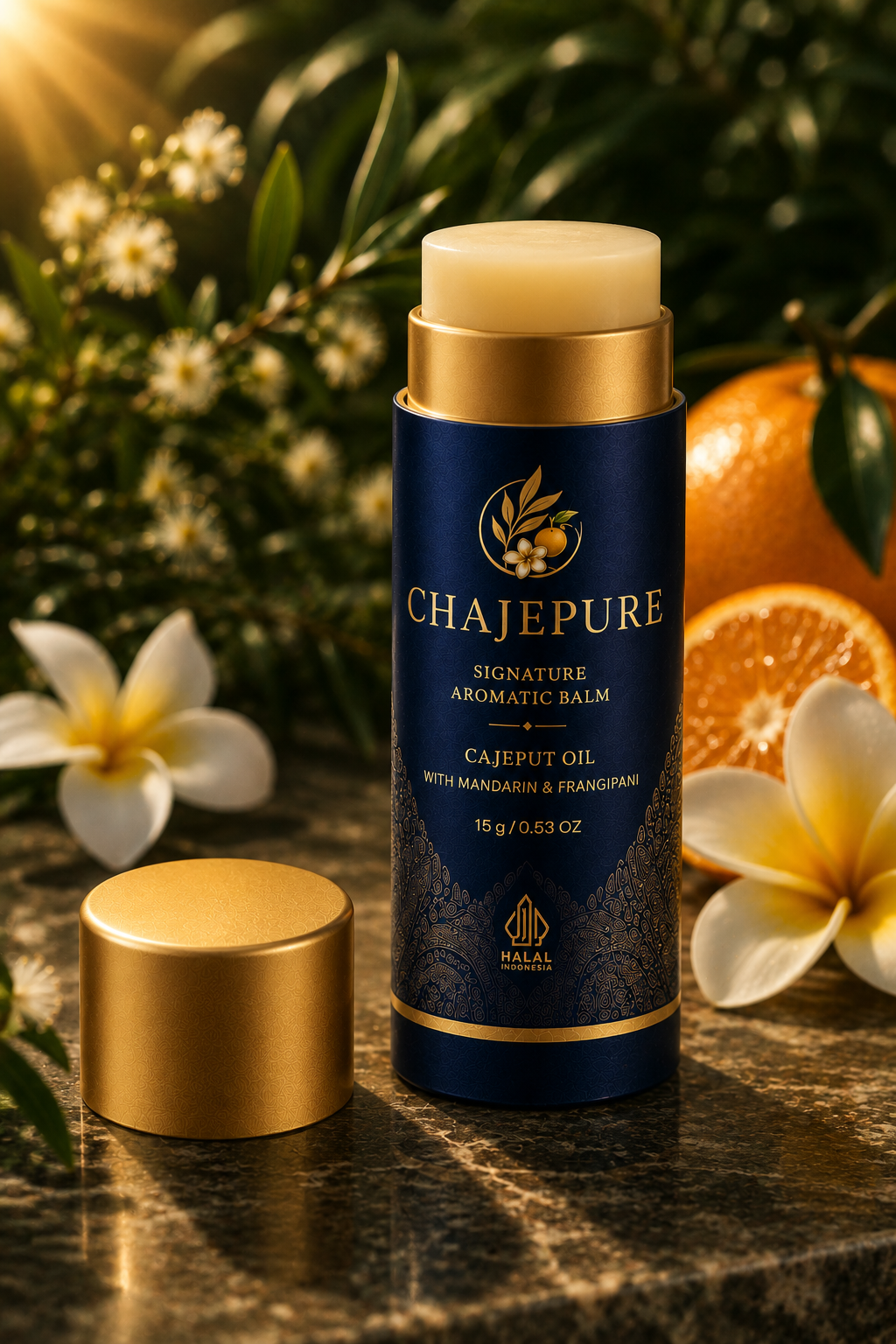 CHAJEPURE balm stick opened for use